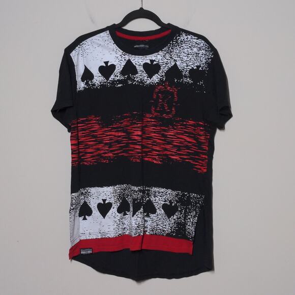 Switch Remarkable Graphic T-Shirt Short Sleeve Poker Cards - Size L - Picture 7 of 7